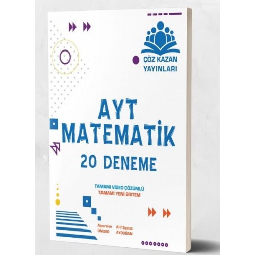 Çöz Kazan AYT Matematik 20 li Deneme Sınavı (Yeni)