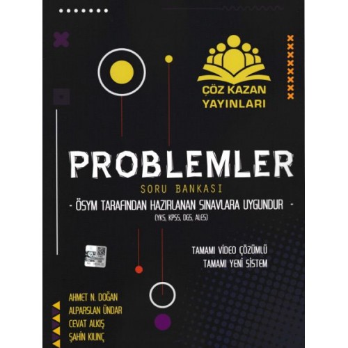 Çöz Kazan Problemler Soru Bankası YKS,KPSS,DGS,ALES (Yeni)