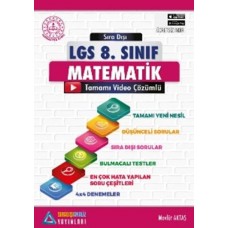 Sıradışı Analiz LGS 8. Sınıf Matematik Video Çözümlü Soru Bankası (Yeni)