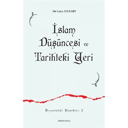 İslam Düşüncesi ve Tarihteki Yeri 2