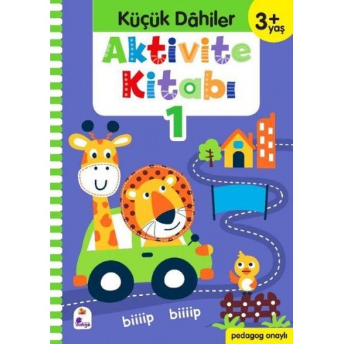 Küçük Dahiler Aktivite Kitabı 1 (3+ Yaş)