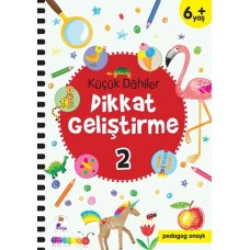 Küçük Dahiler Dikkat Geliştirme 2 - 6+ Yaş (Pedagog Onaylı)