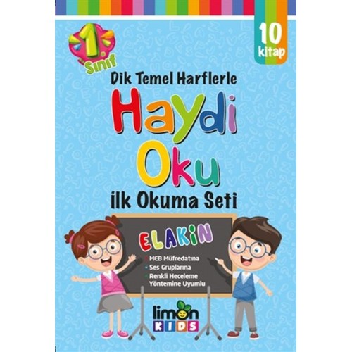 1. Sınıf Dik Temel Hartflerle Haydi Oku İlk Okuma Seti Anetil