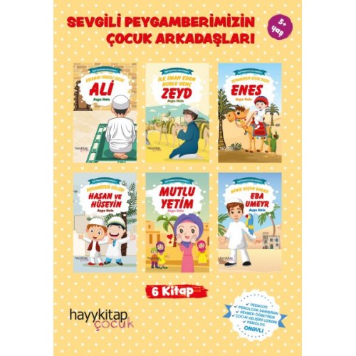 Sevgili Peygamberimizin Çocuk Arkadas¸ları - 6 Kitap Takım