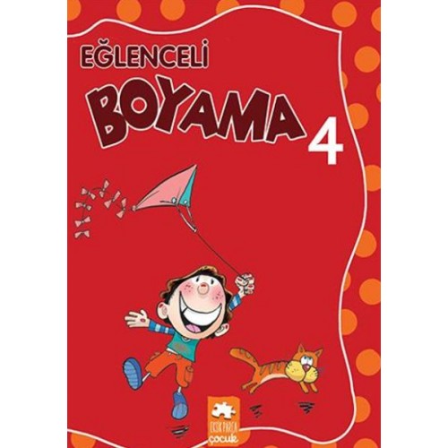 Eğlenceli Boyama 4 - Eğlenceli Boyama Kitabı