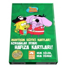 Muhtişim Eğitici Kartlar! - Korsanlar Diyarı Hafıza Kartları!