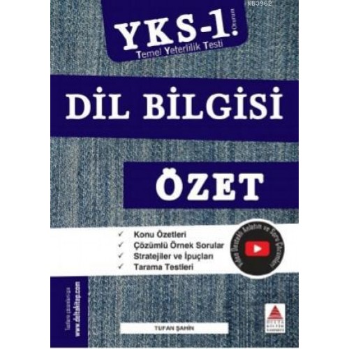 Delta Kültür TYT Dil Bilgisi Özet YKS 1. Oturum (Yeni)