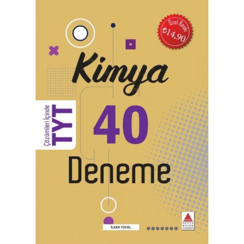 Delta Kültür TYT Kimya 40 Deneme (Yeni)