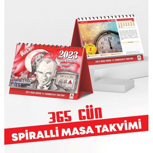 2023 Bilgi Kültür ve Cumhuriyet Takvimi