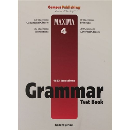 Grammar Test Book - Maxima 4