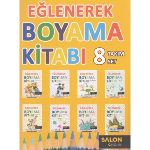 Eğlenerek Boyama (8 Takım Set)