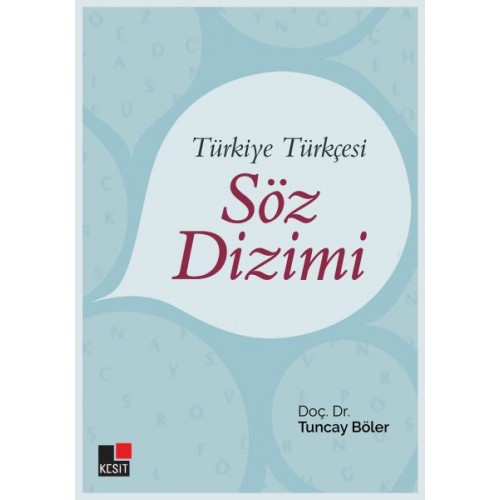 Türkiye Türkçesi Söz Dizimi