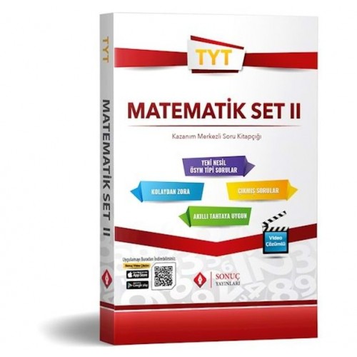 Sonuç TYT Matematik Set II Kazanım Merkezli Soru Kitapçığı (Yeni)