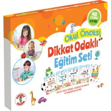 Okul Öncesi Dikkat Odaklı Eğitim Seti 3-4 Yaş