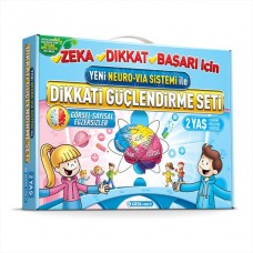 Dikkati Güçlendirme Seti - Anasınıfı –2 Yaş Neuro-Via