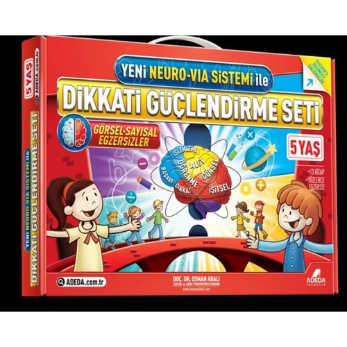 Dikkati Güçlendirme Seti  Anasınıfı – 5 Yaş- Neuro-Via