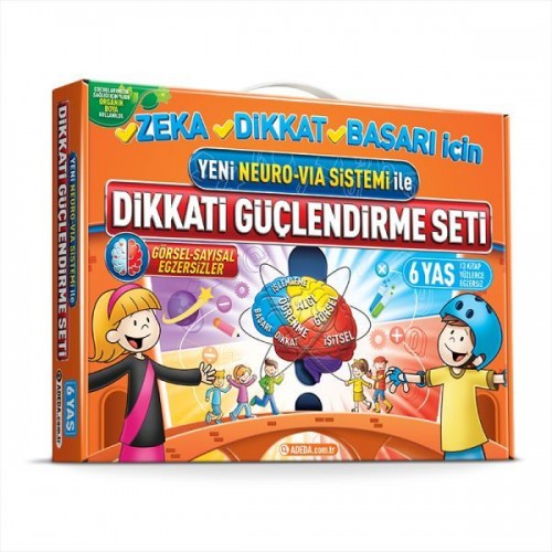 Dikkati Güçlendirme Seti  Anasınıfı – 6 Yaş- Neuro-Via