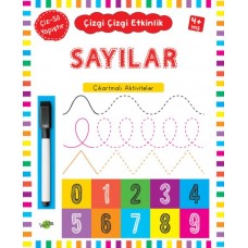 Çizgi Çizgi Etkinlik - Sayılar (4+ Yaş)