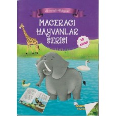 Aktiviteli Hikayeler - Maceracı Hayvanlar Serisi 10 Kitap