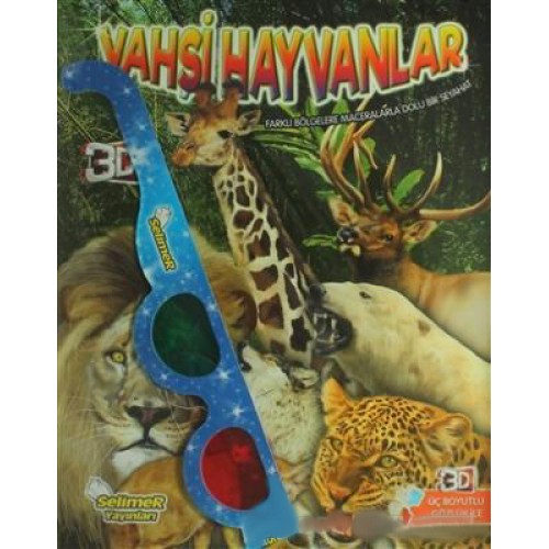 Vahşi Hayvanlar - 3D Gözlük Hediyeli