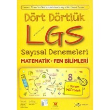 Etkin Dört Dörtlük LGS Sayısal Denemeleri (24,00 TL)