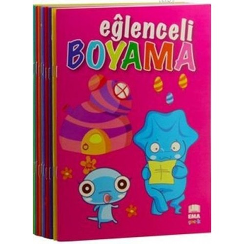 Eğlenceli Boyama Seti -10 Kitap