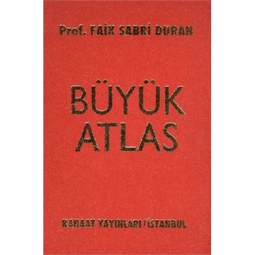 Kanaat Büyük Atlas (Ciltli)