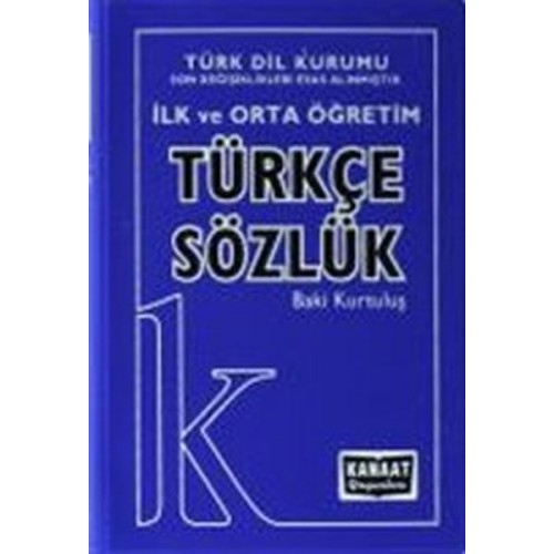 Kanaat İlk ve Orta Öğretim Türkçe Sözlük