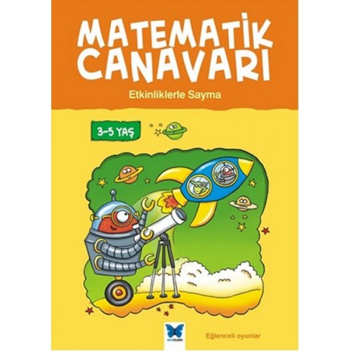 Matematik Canavarı - Etkinliklerle Sayma 3-5 Yaş