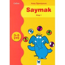 Kolay Öğreniyorum Saymak - Kitap 1 (3-5 Yaş)