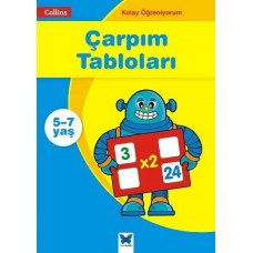 Kolay Öğreniyorum - Çarpım Tabloları (5-7 Yaş)