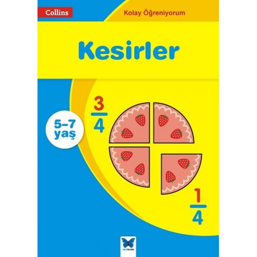 Collins Kolay Öğreniyorum - Kesirler (5-7 Yaş)