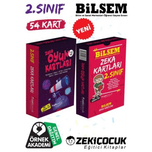 2.Sınıf Bilsem Zeka Kartları