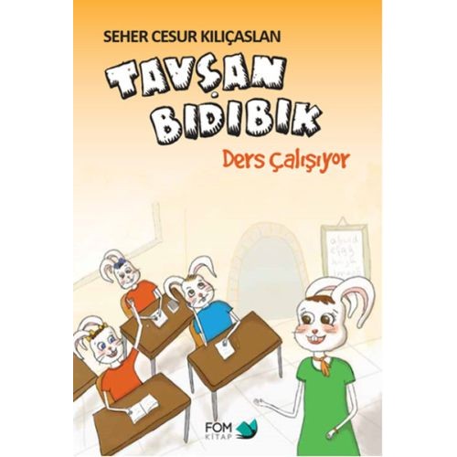 Tavşan Bıdıbık Ders Çalışıyor