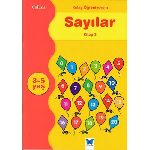 Kolay Öğreniyorum Sayılar - Kitap 2 (3-5 Yaş)