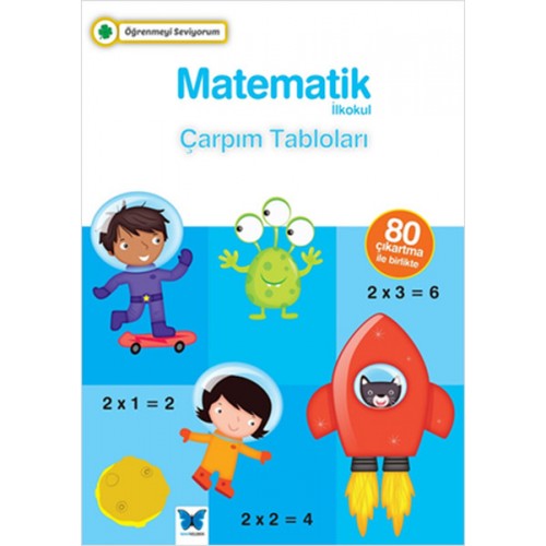 Öğrenmeyi Seviyorum - Matematik İlkokul Çarpım Tabloları