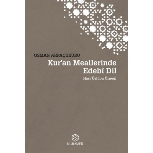 Kuran Meallerinde Edebi Dil Hasr Üslubu Örneği