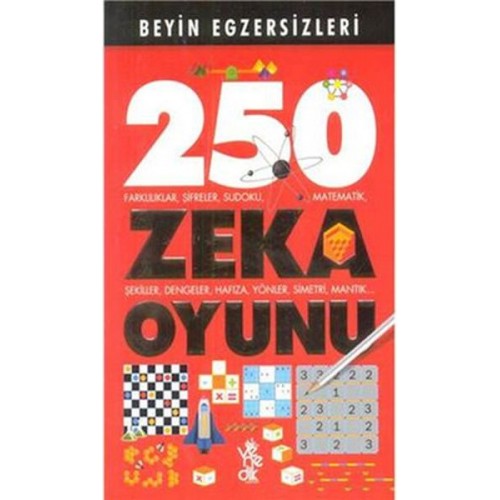 Beyin Egzersizleri-2 250 Zeka Oyunu - Venedik Yayınları