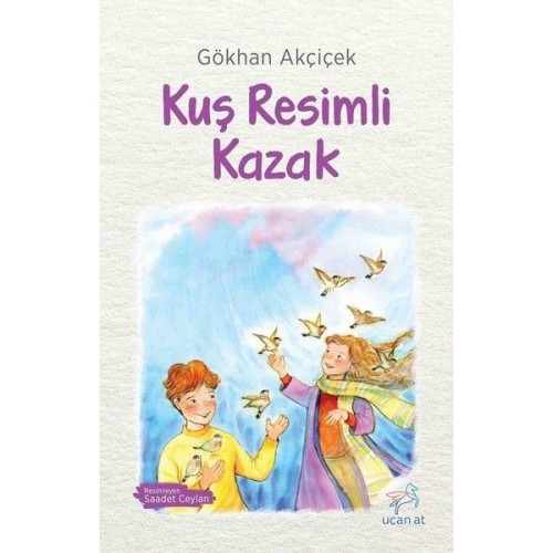 Kuş Resimli Kazak