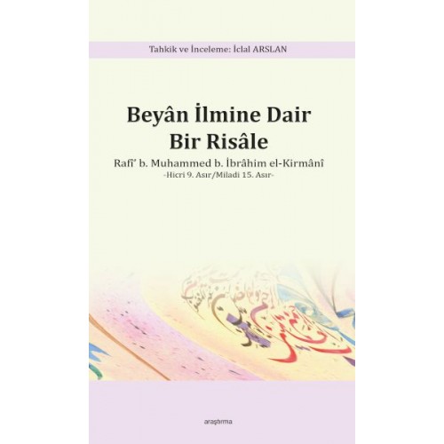 Beyan İlmine Dair Bir Risâle