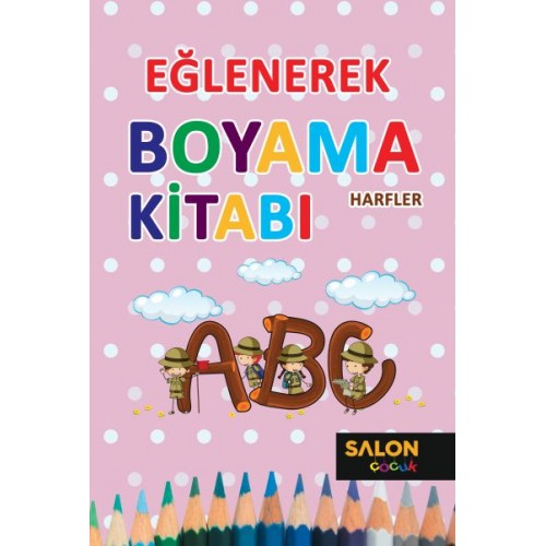 Eğlenerek Boyama Kitabı - Harfler