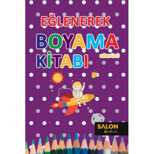 Eğlenerek Boyama Kitabı - Gökyüzü