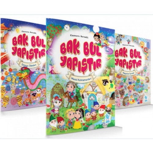 Bak Bul Yapıştır (3 Kitap)