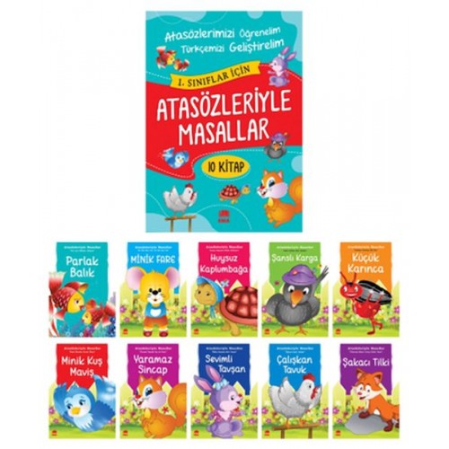 Atasözleriyle Masallar (10 Kitap)