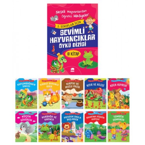 Sevimli Hayvancıklar Öykü Dizisi (10 Kitap)