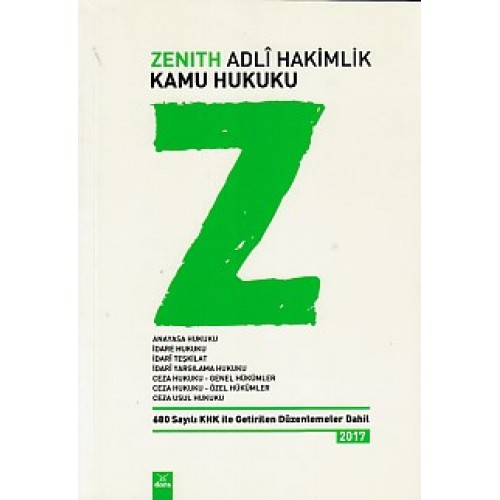 Zenith Adli Hakimlik Kamu Hukuku