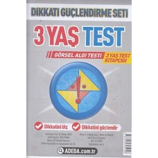 Dikkati Güçlendirme Seti 3 Yaş Test