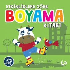 Etkinliklere Göre Boyama Kitabı - Yeşil