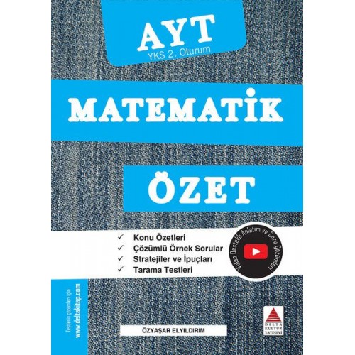 Delta Kültür YKS 2. Oturum Matematik Özet