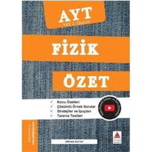 Delta Kültür YKS 2. Oturum Fizik Özet